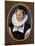 Mary Queen of Scots, from a cigarette card after a miniature by Nicholas Hilliard, 1933-Nicholas Hilliard-Mounted Giclee Print