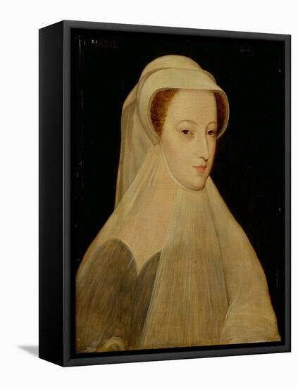 Mary, Queen of Scots in White Mourning-Francois Clouet-Framed Premier Image Canvas