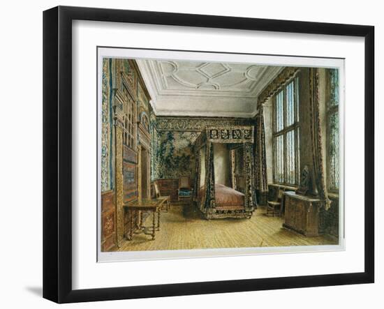 Mary, Queen of Scots' Room at Hardwick, 1820s-William Henry Hunt-Framed Giclee Print