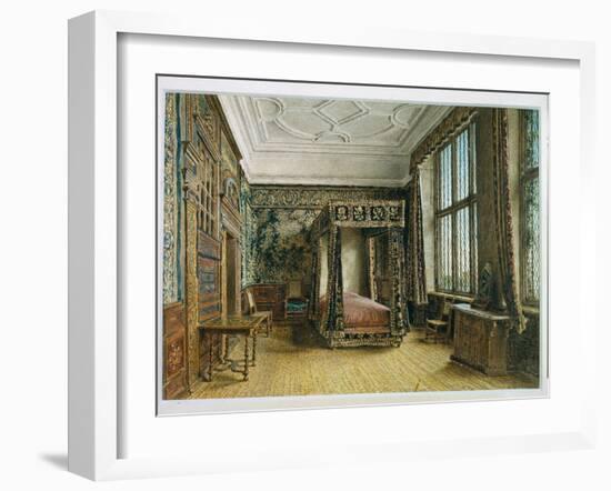 Mary, Queen of Scots' Room at Hardwick, 1820s-William Henry Hunt-Framed Giclee Print