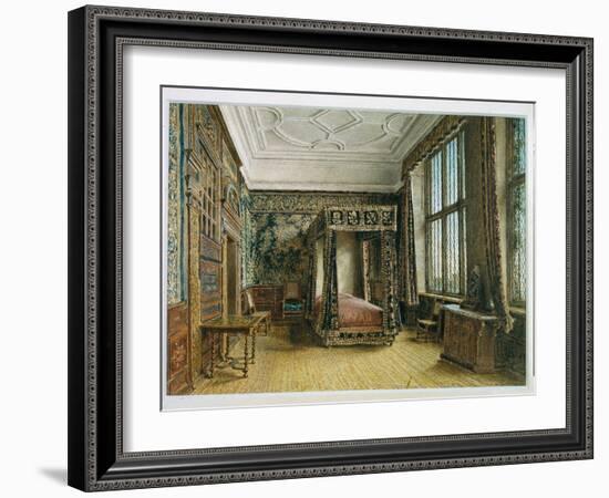 Mary, Queen of Scots' Room at Hardwick, 1820s-William Henry Hunt-Framed Giclee Print