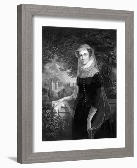 Mary, Queen of Scots-Science Source-Framed Giclee Print