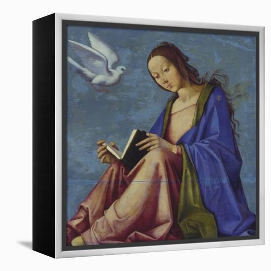 Mary Reading-Lorenzo Costa-Framed Premier Image Canvas