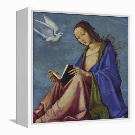 Mary Reading-Lorenzo Costa-Framed Premier Image Canvas