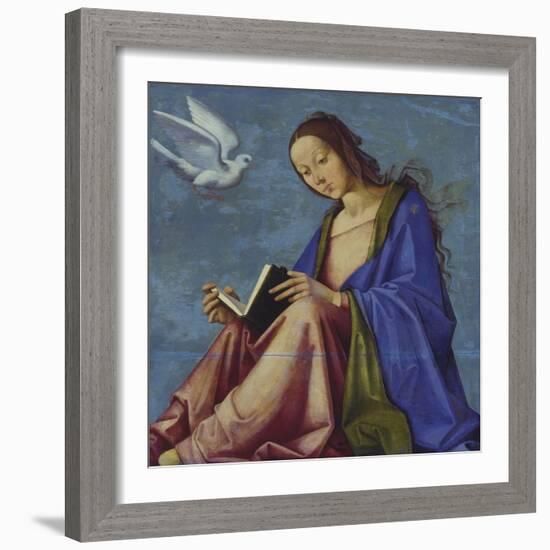 Mary Reading-Lorenzo Costa-Framed Giclee Print