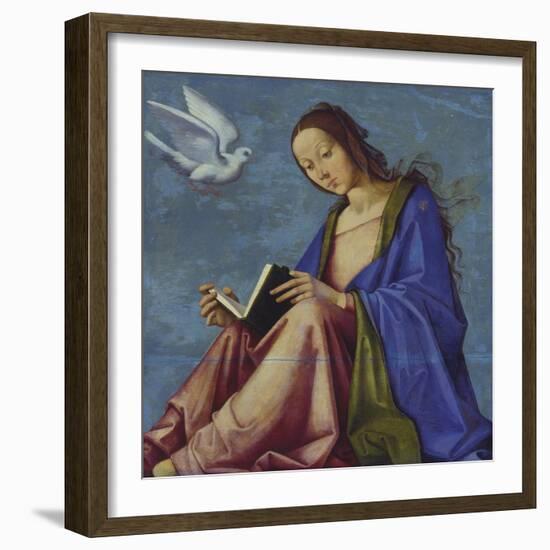 Mary Reading-Lorenzo Costa-Framed Giclee Print