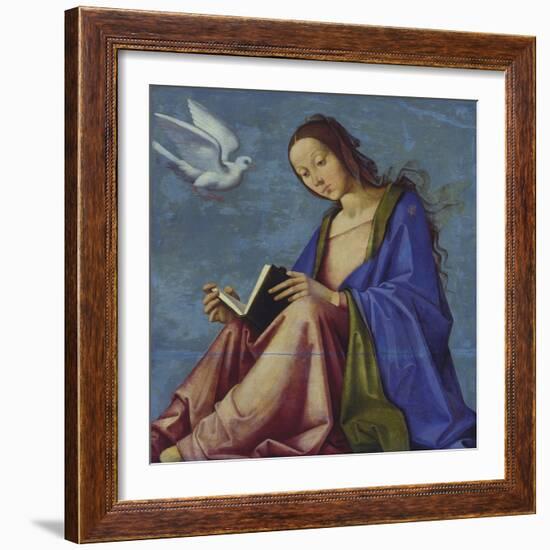 Mary Reading-Lorenzo Costa-Framed Giclee Print