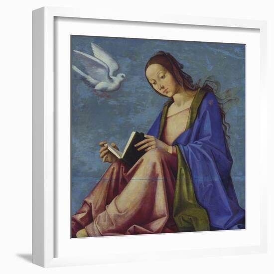 Mary Reading-Lorenzo Costa-Framed Giclee Print