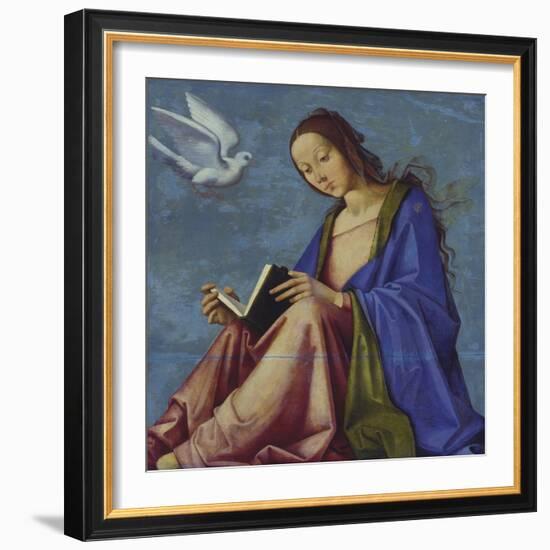 Mary Reading-Lorenzo Costa-Framed Giclee Print