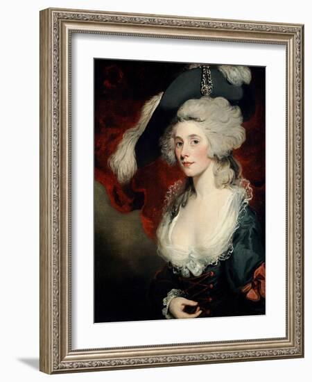 Mary Robinson (1758-1810) as 'Perdita'-John Hoppner-Framed Giclee Print