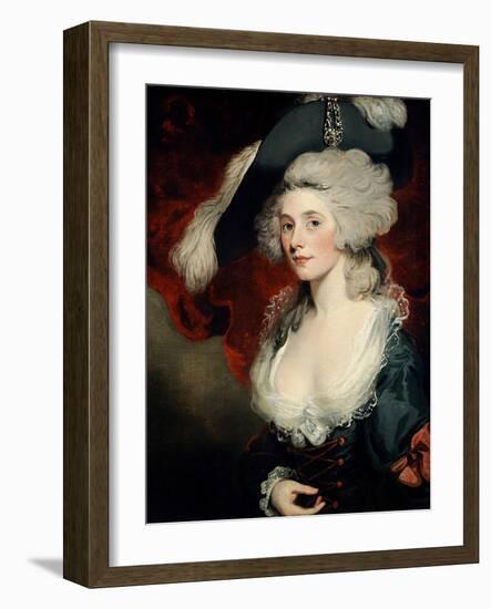 Mary Robinson (1758-1810) as 'Perdita'-John Hoppner-Framed Giclee Print