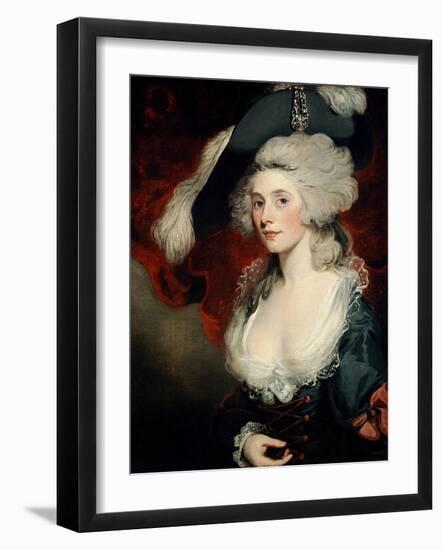 Mary Robinson (1758-1810) as 'Perdita'-John Hoppner-Framed Giclee Print