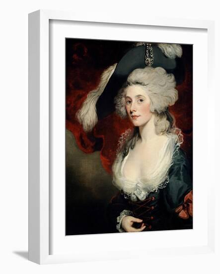 Mary Robinson (1758-1810) as 'Perdita'-John Hoppner-Framed Giclee Print