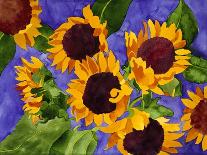 New Mexico Sunflowers-Mary Russel-Framed Giclee Print