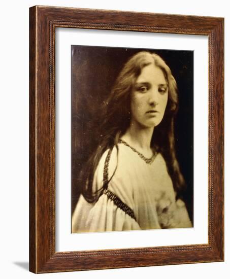 Mary Ryan, July 1867, 1867-Julia Margaret Cameron-Framed Giclee Print