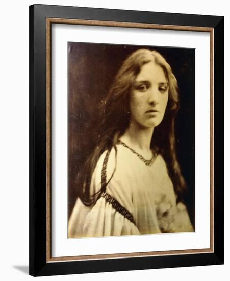 Mary Ryan, July 1867, 1867-Julia Margaret Cameron-Framed Giclee Print