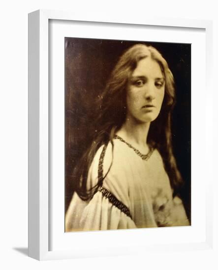 Mary Ryan, July 1867, 1867-Julia Margaret Cameron-Framed Giclee Print