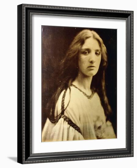 Mary Ryan, July 1867, 1867-Julia Margaret Cameron-Framed Giclee Print