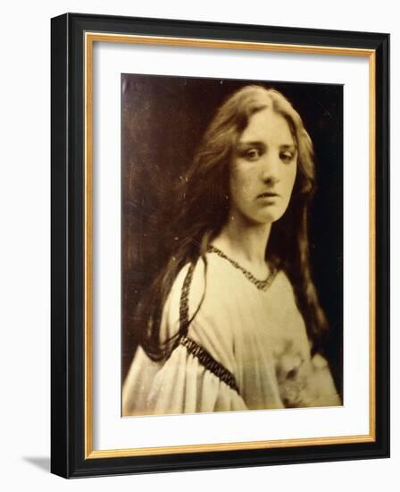 Mary Ryan, July 1867, 1867-Julia Margaret Cameron-Framed Giclee Print