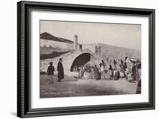 Mary's Well, Nazareth, Palestine-null-Framed Photographic Print