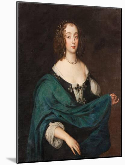 Mary Stewart, Duchess of Richmond and Lennox, c.1640-Unknown Artist-Mounted Giclee Print