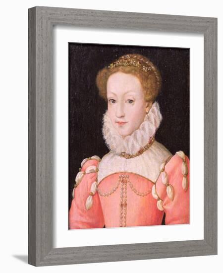 Mary Stuart (1542-87)-Francois Clouet-Framed Giclee Print