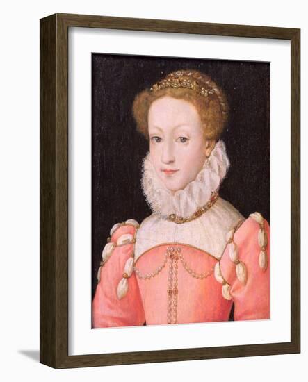 Mary Stuart (1542-87)-Francois Clouet-Framed Giclee Print