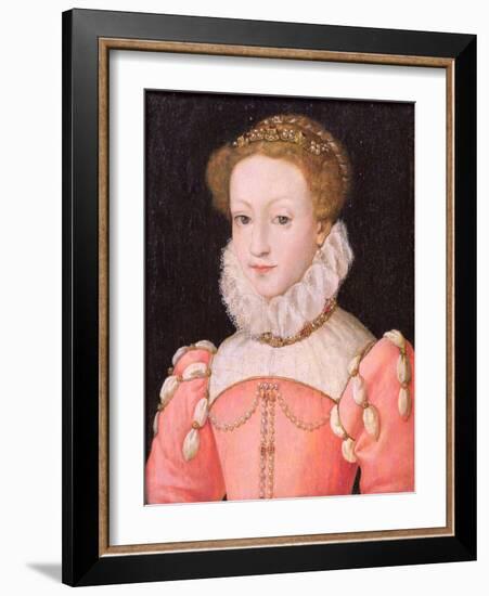 Mary Stuart (1542-87)-Francois Clouet-Framed Giclee Print