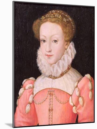 Mary Stuart (1542-87)-Francois Clouet-Mounted Giclee Print