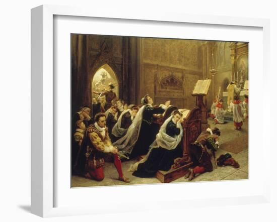 Mary Stuart, 1866-Emanuel Leutze-Framed Giclee Print