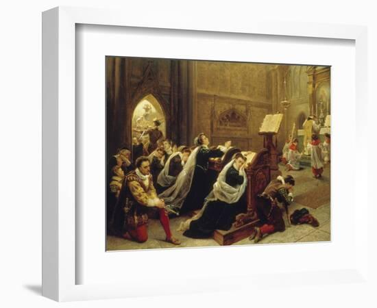 Mary Stuart, 1866-Emanuel Leutze-Framed Giclee Print