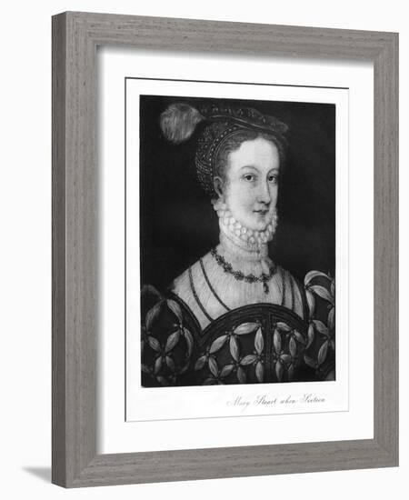 Mary Stuart at Sixteen-null-Framed Giclee Print