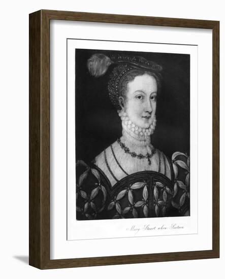 Mary Stuart at Sixteen-null-Framed Giclee Print