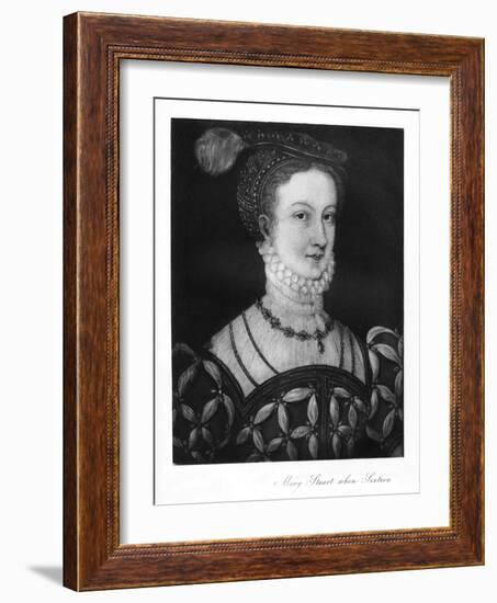 Mary Stuart at Sixteen-null-Framed Giclee Print