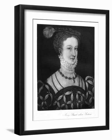 Mary Stuart at Sixteen-null-Framed Giclee Print