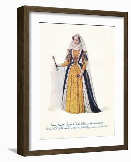 'Mary Stuart, Queen of Scots', 1912-Unknown-Framed Giclee Print