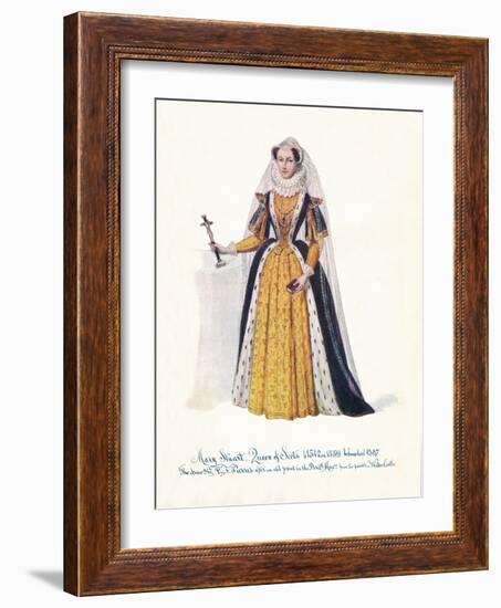 'Mary Stuart, Queen of Scots', 1912-Unknown-Framed Giclee Print