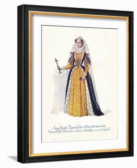 'Mary Stuart, Queen of Scots', 1912-Unknown-Framed Giclee Print