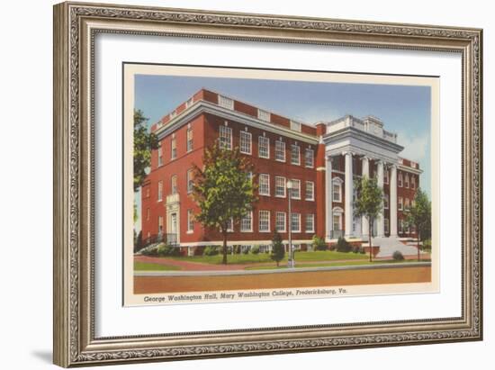 Mary Washington College, Fredricksburg-null-Framed Art Print