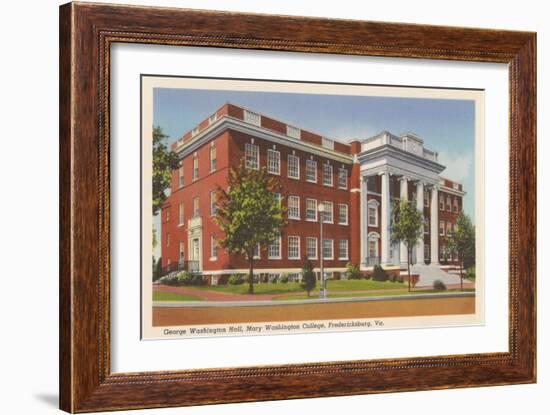 Mary Washington College, Fredricksburg-null-Framed Art Print