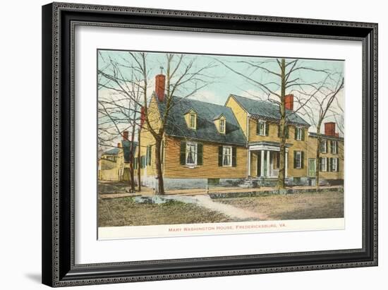 Mary Washington House, Fredericksburg, Virginia-null-Framed Art Print