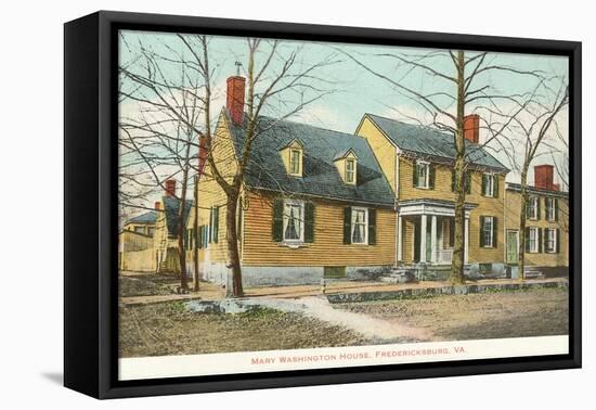 Mary Washington House, Fredericksburg, Virginia-null-Framed Stretched Canvas