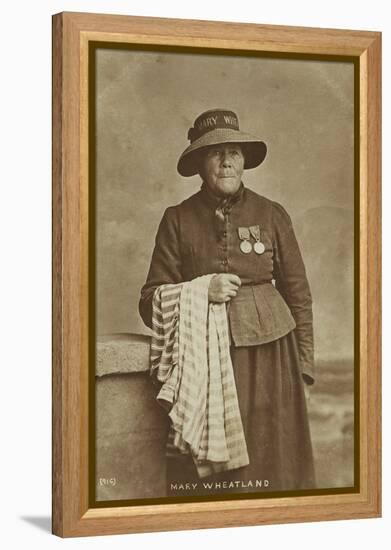 Mary Wheatland, Bognor's Celebrated Bathing Woman, C.1900-William Pankhurst Marsh-Framed Premier Image Canvas