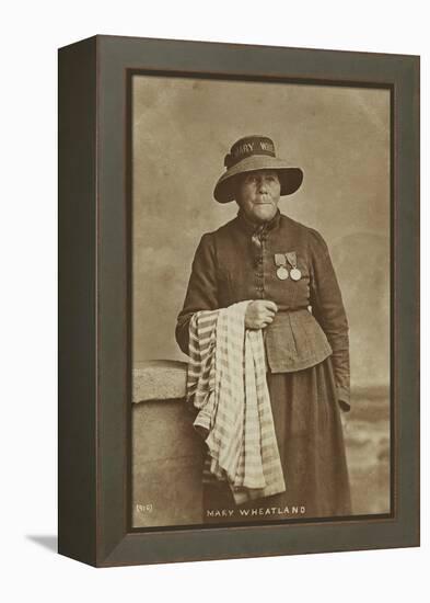 Mary Wheatland, Bognor's Celebrated Bathing Woman, C.1900-William Pankhurst Marsh-Framed Premier Image Canvas