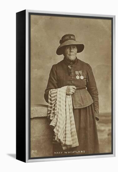 Mary Wheatland, Bognor's Celebrated Bathing Woman, C.1900-William Pankhurst Marsh-Framed Premier Image Canvas