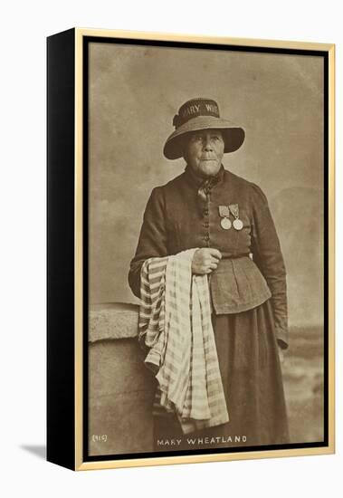 Mary Wheatland, Bognor's Celebrated Bathing Woman, C.1900-William Pankhurst Marsh-Framed Premier Image Canvas