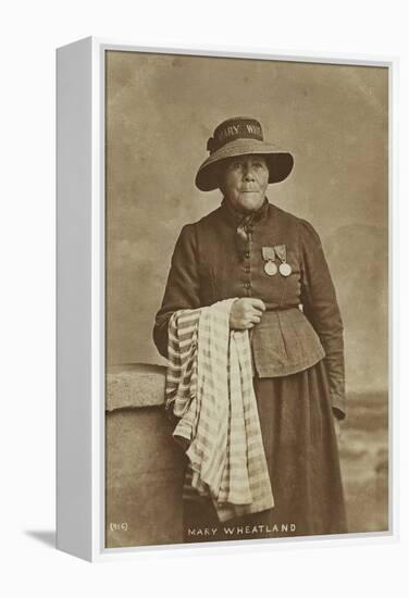 Mary Wheatland, Bognor's Celebrated Bathing Woman, C.1900-William Pankhurst Marsh-Framed Premier Image Canvas