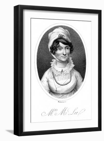Mary Whitefoord Lee-Mackenzie Mackenzie-Framed Art Print