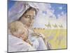 Mary with Baby Jesus-Hal Frenck-Mounted Giclee Print