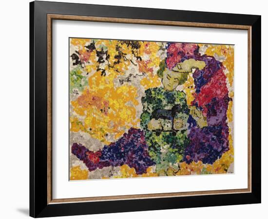 Mary with the Boy Jesus, 1915-Augusto Giacometti-Framed Giclee Print